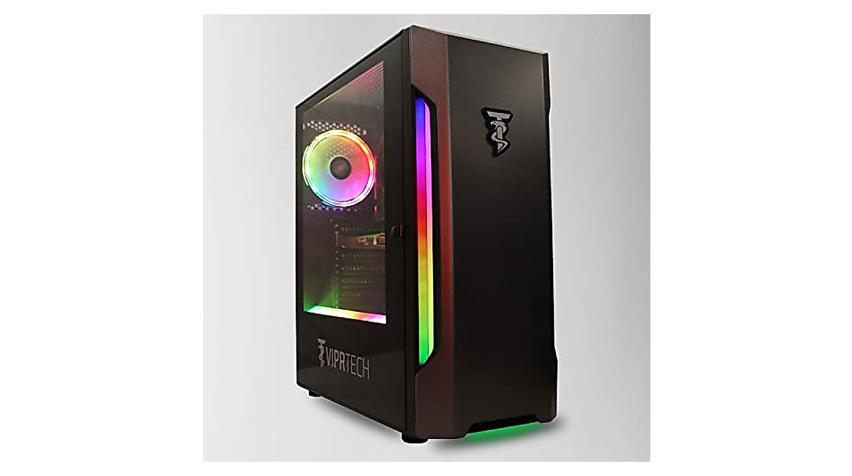 ViprTech Snowstorm Gaming PC - High Performance & RGB