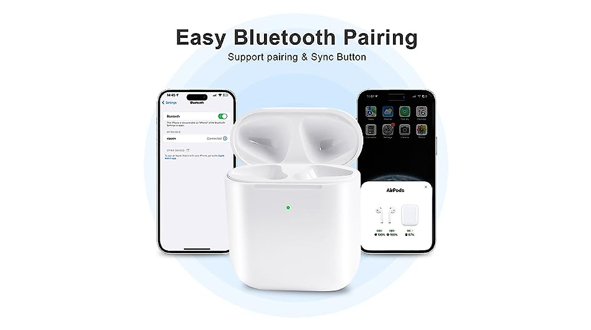 Wireless Charging Case for AirPod 1 & 2 - Fast Charge