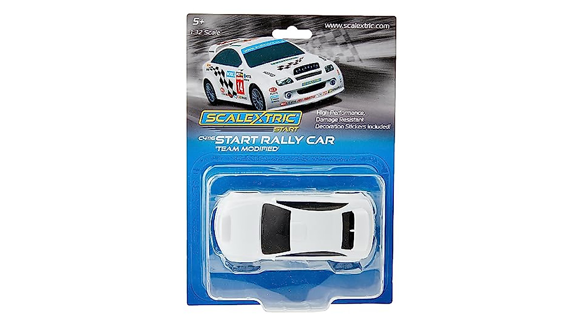 Scalextric Start Rally Slot Car - Durable 1:32 Blue C4116
