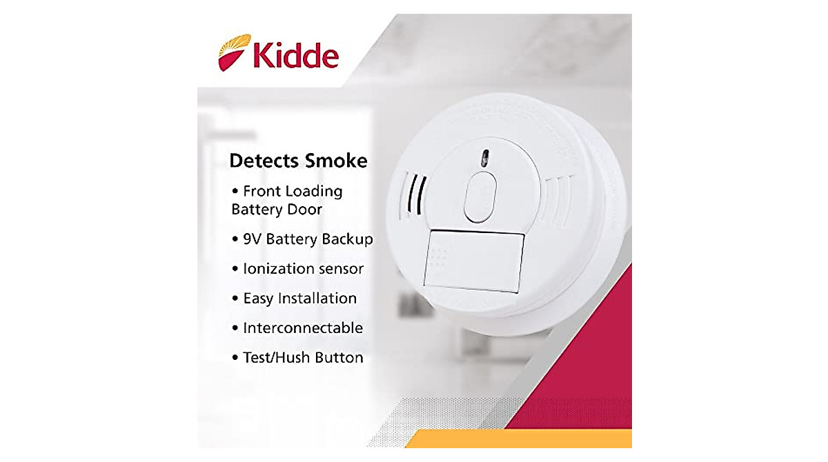 Kidde FireX Hardwire Smoke Detector Alarm - Safety You Can Trust