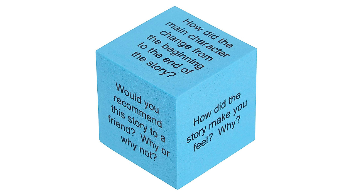 Reading Comprehension Foam Cubes for Interactive Learning | Teacher ...