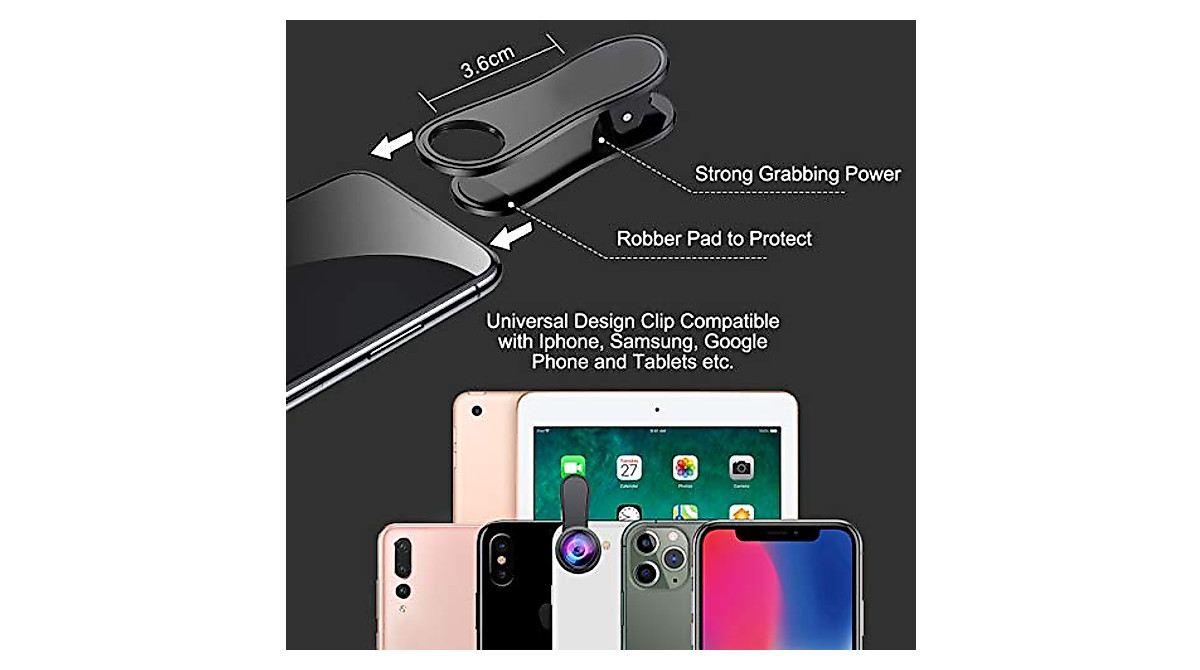 KEYWING 3-in-1 Phone Lens Kit for Stunning Photos