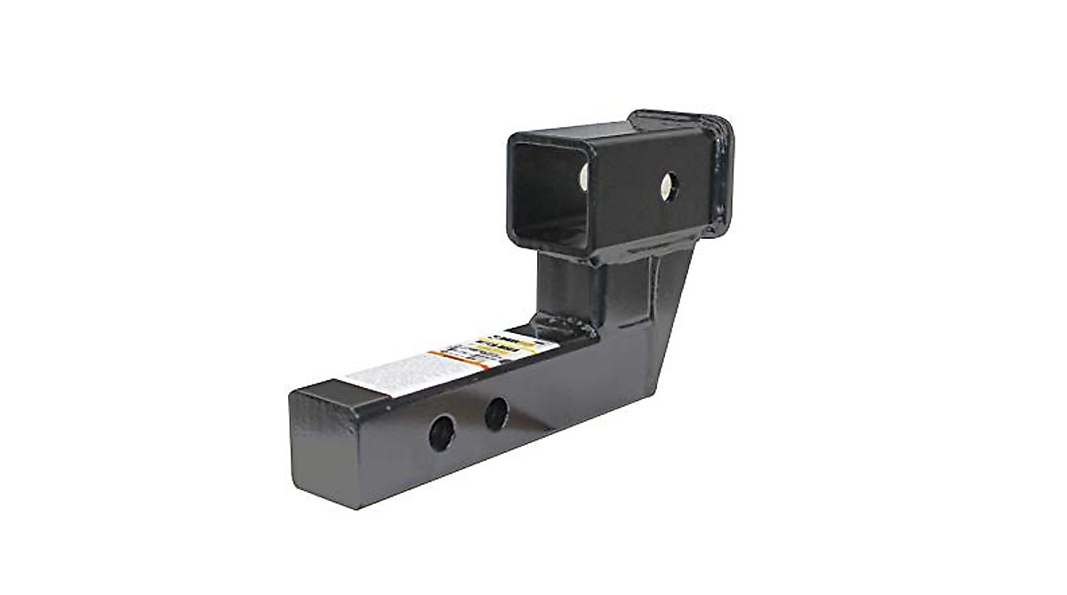 MAXXHAUL 50397 Trailer Hitch Riser - 4-Inch Rise/Drop for 2-Inch Hitch