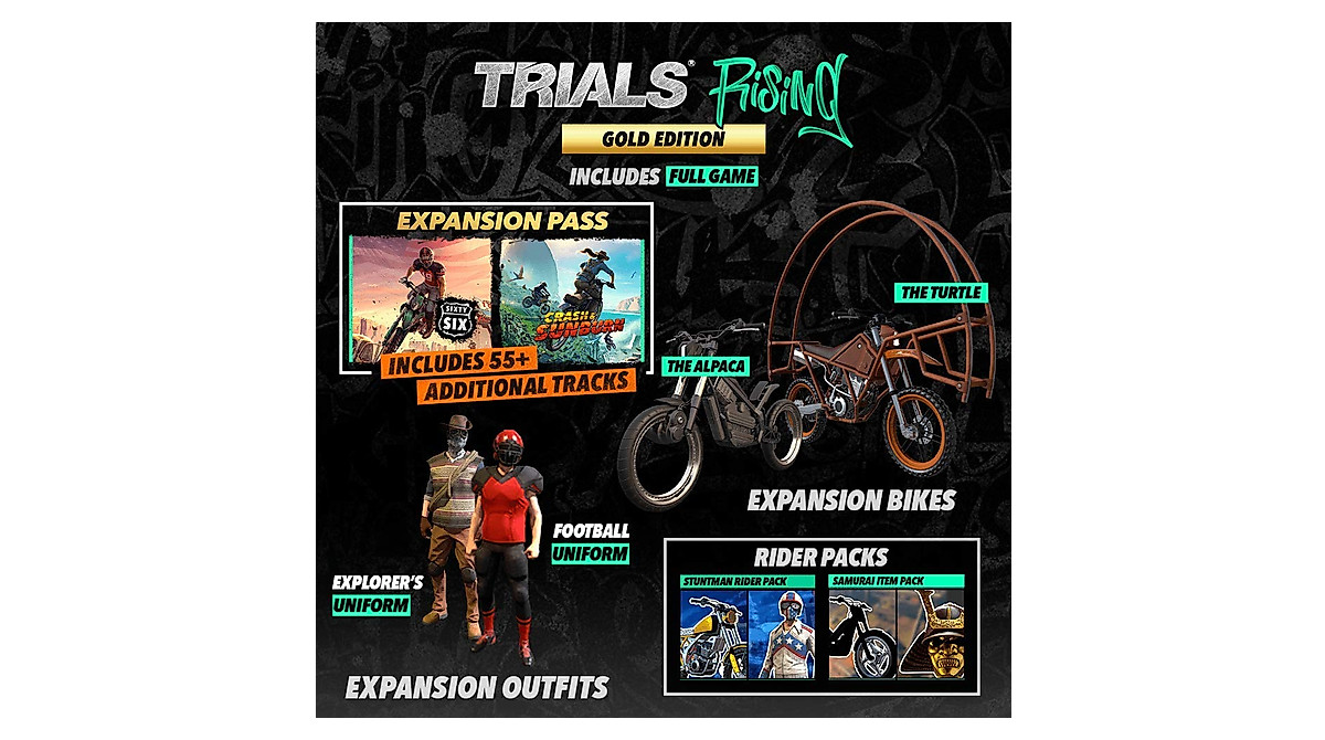 Trials Rising Gold Edition on Nintendo Switch – Exciting Motorcycle Racing