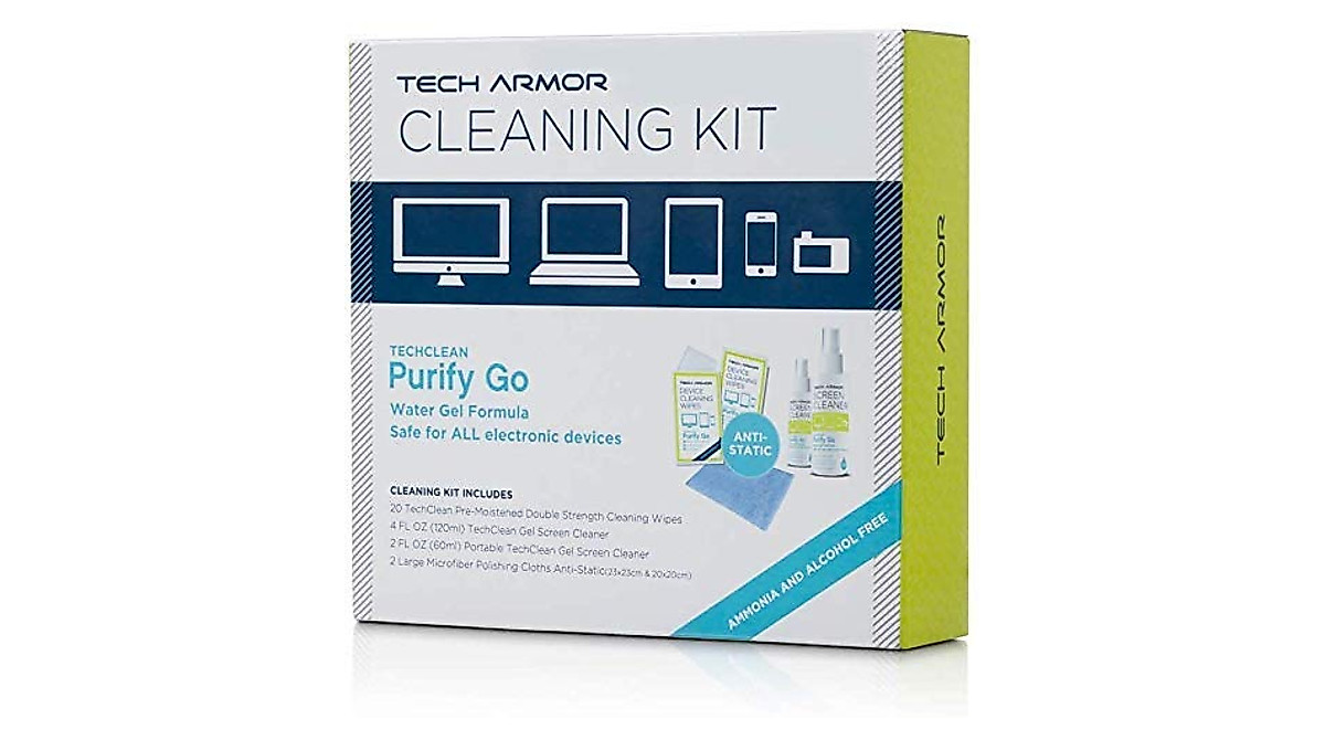 Tech Armor 120 ML Pro Screen Cleaning Kit - Clear & Safe Screen Care