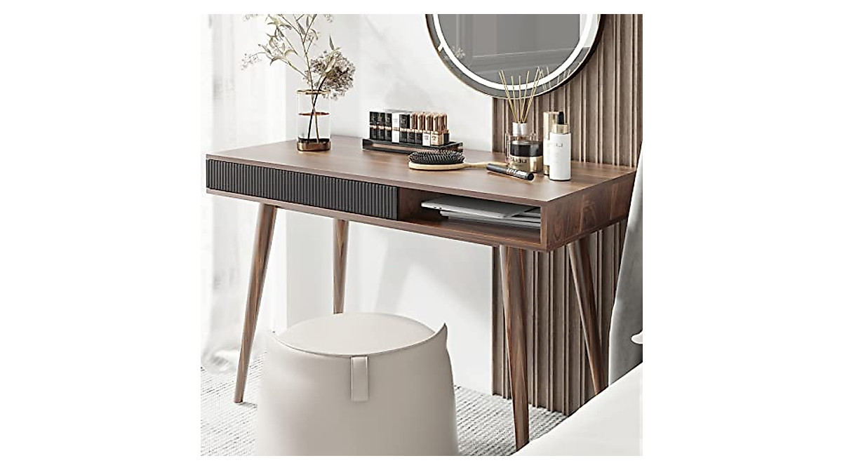 Stylish Mid Century Modern Desk with Drawer | Arts Wish