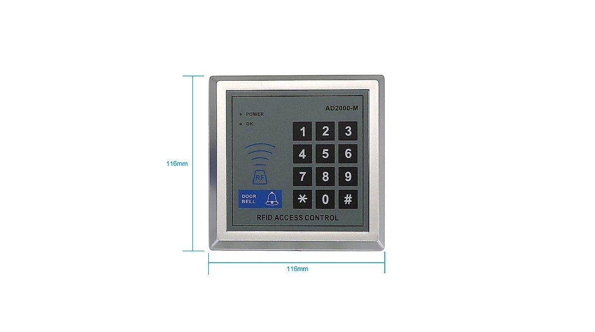 AGPTEK RFID Door Access Control System Kit | Home Security & Auto Access