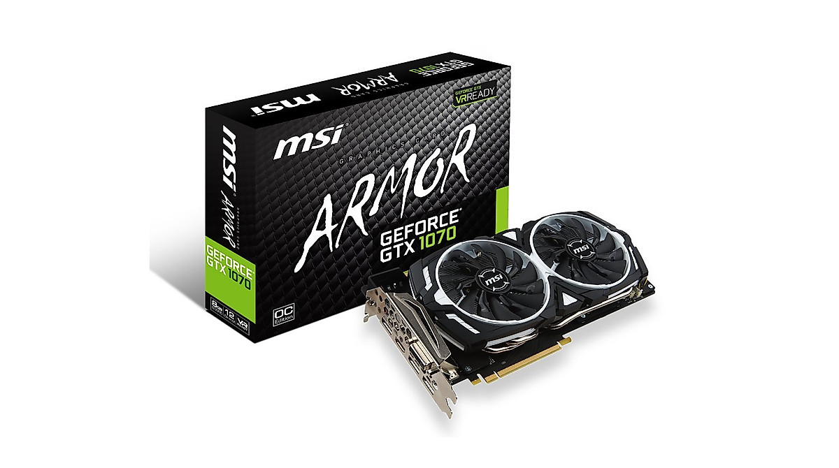 MSI Gaming GeForce GTX 1070 - VR Ready Graphics Card