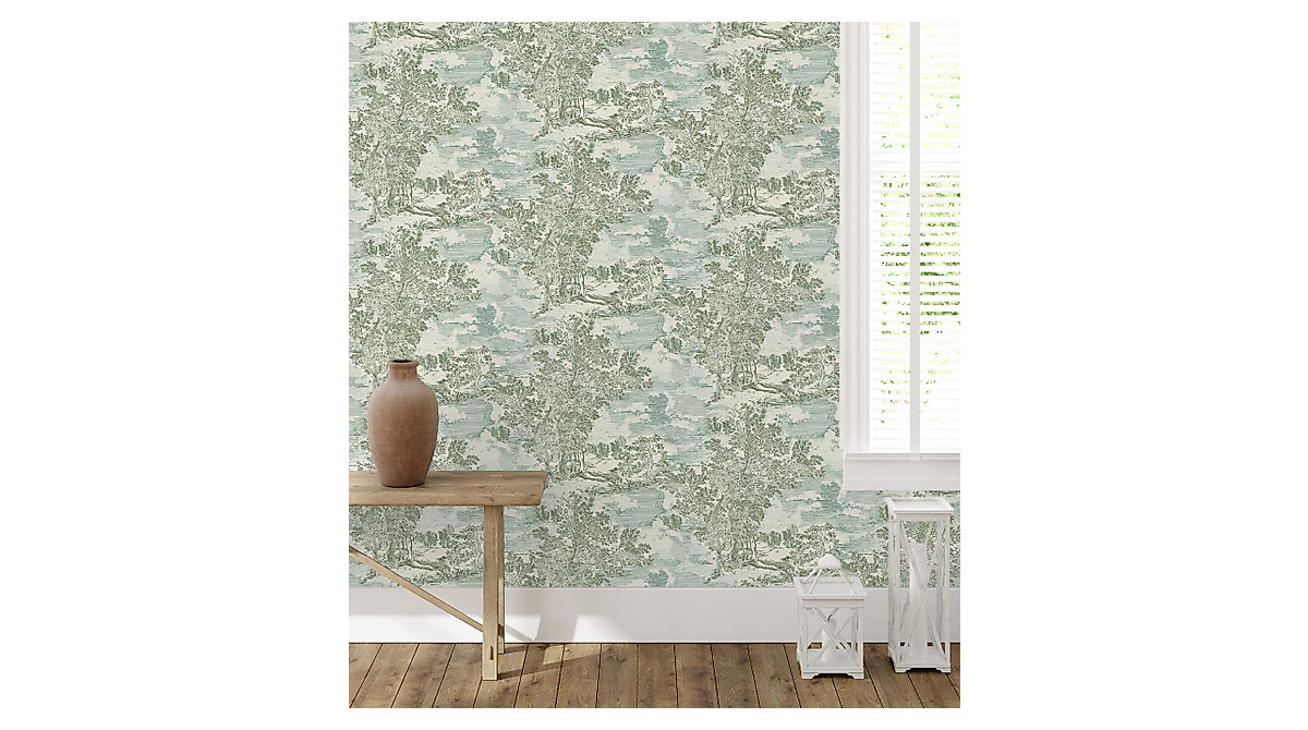 Serene Scenes Peel and Stick Wallpaper - Easy DIY Decor