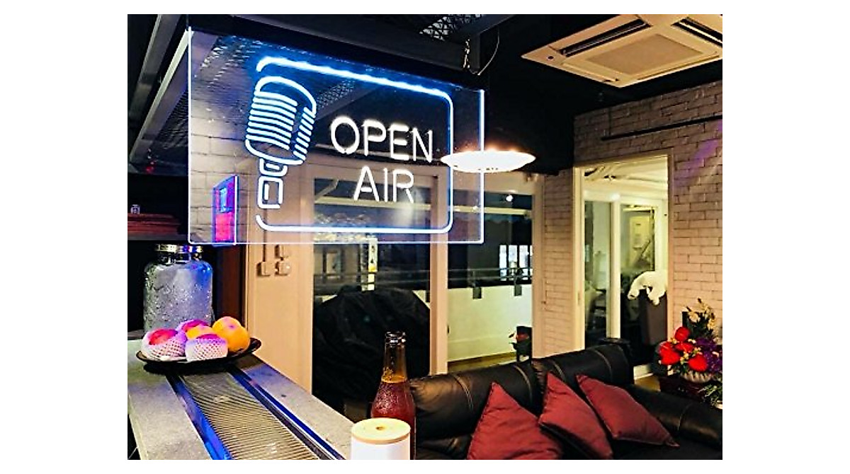 ADVPRO Chinese Food Dragon Décor Dual Color LED Neon Sign Red & Blue 12" X 8.5