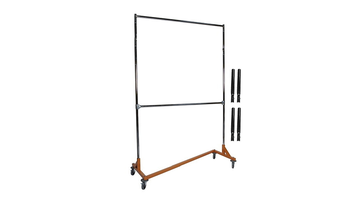ExecuSystems Z-Rack: Adjustable Height Garment Rack