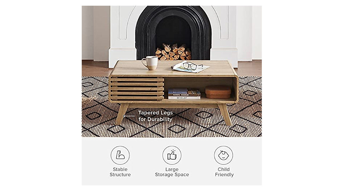 Mopio Ensley Coffee Table - Stylish Mid Century Design