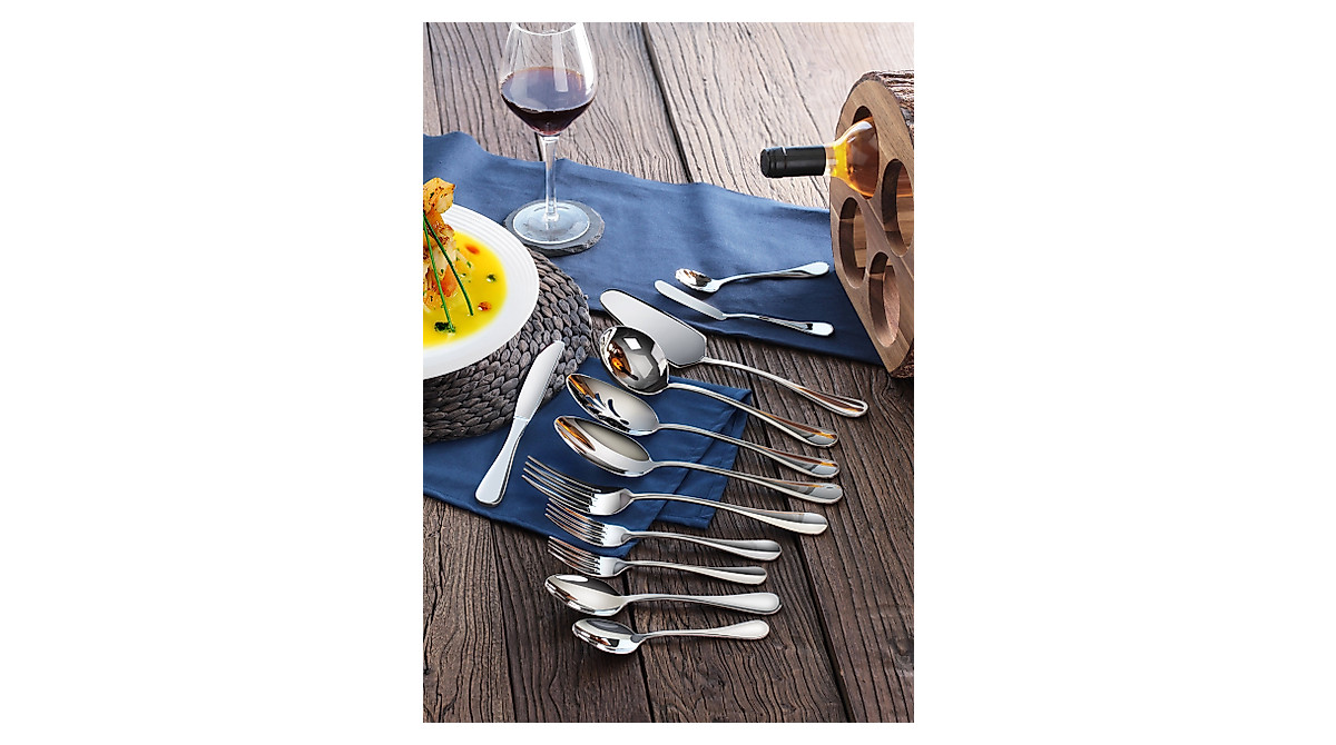 Artaste Servierzangen Set 3-teilig - Edelstahl 18/10 Mit Regenmuster