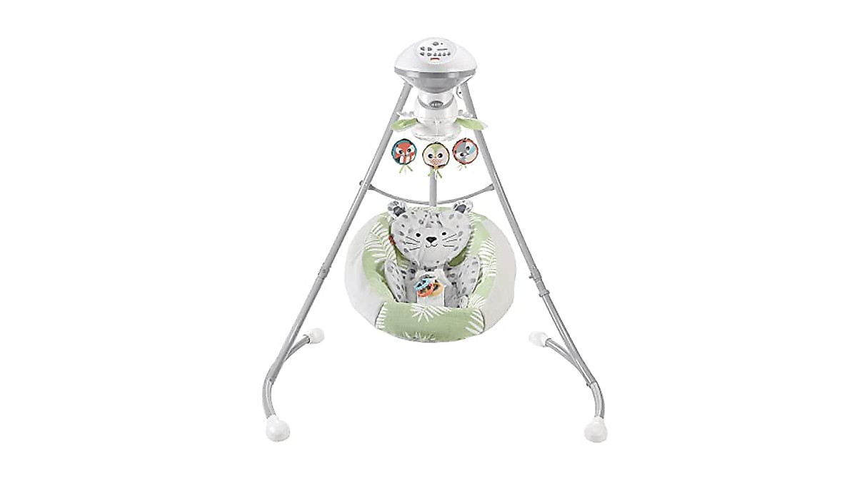 Fisher Price Snow Leopard Swing