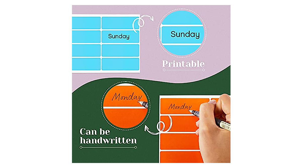 640 Color Coding Label Stickers for Organization