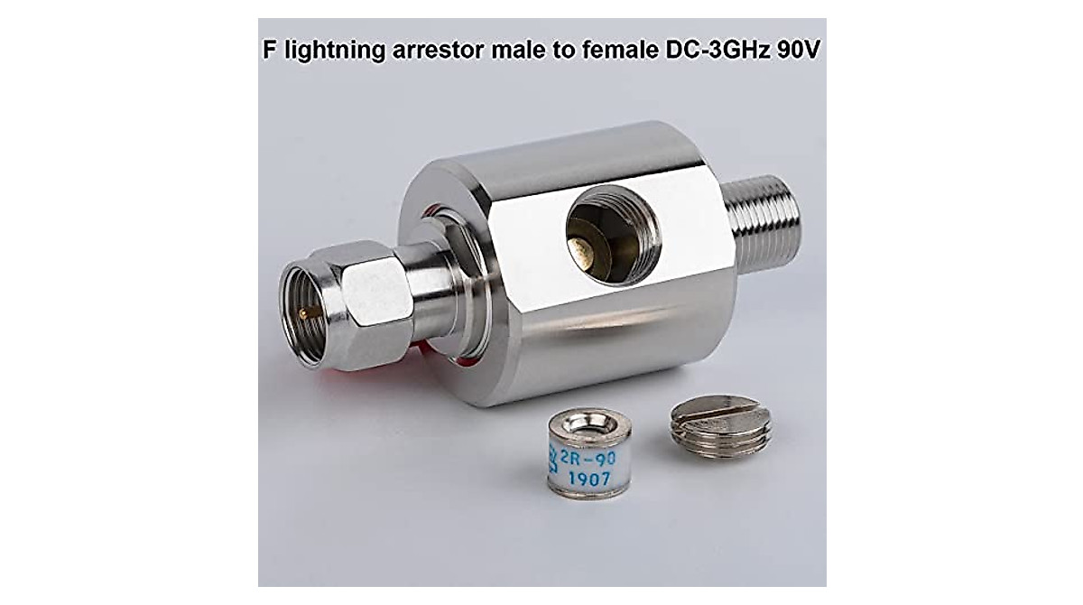 Tru Spec TSS-2400 Surge Suppressor - F-Male To Female Coaxial Adapter - View #6