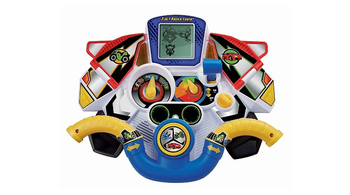 VTech 3-in-1 Race and Learn Toy for Kids 3-6 | Educational Racing Fun