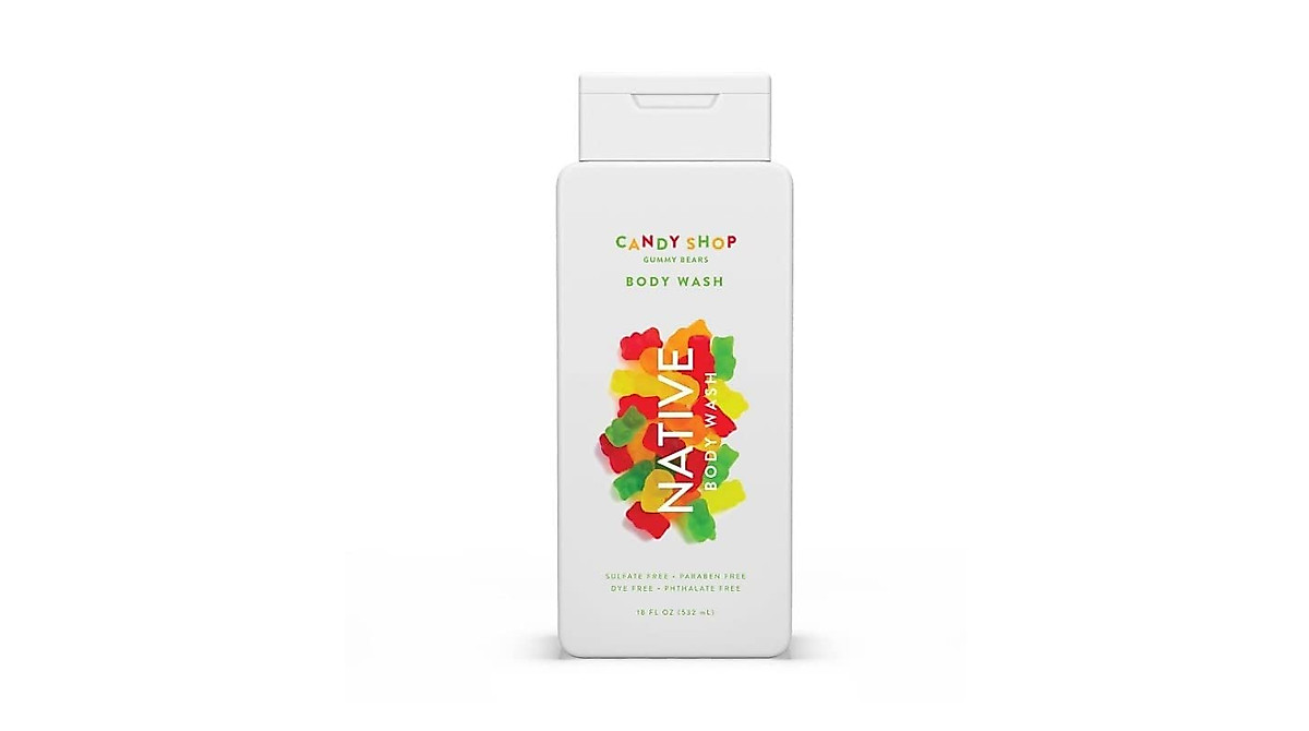Native Gummy Bears Body Wash - Fun & Refreshing 18 fl oz