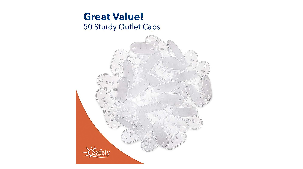 Ultimate Outlet Safety Caps for Childproofing - 50 Pack