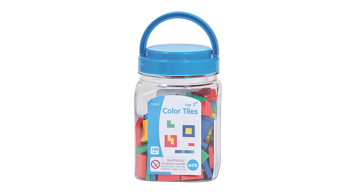 Colorful Educational Tiles Set for Kids - Sorting & Creativity
