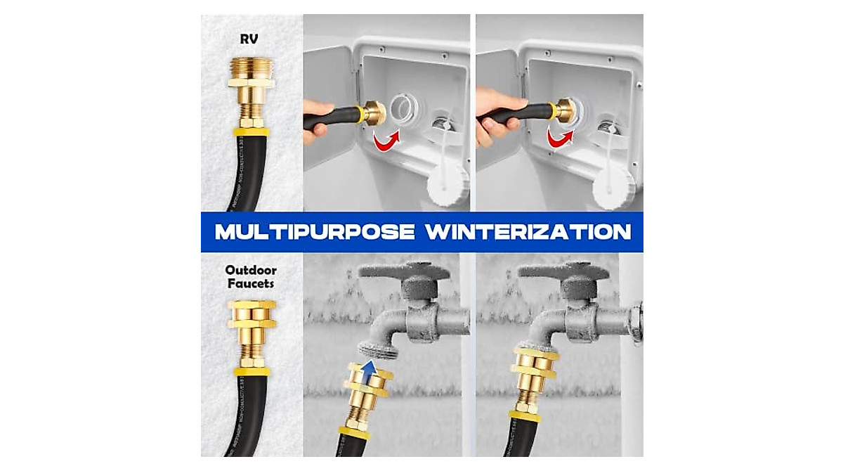 Winterizing Kit for RVs & Boats - Prevent Freeze Damage
