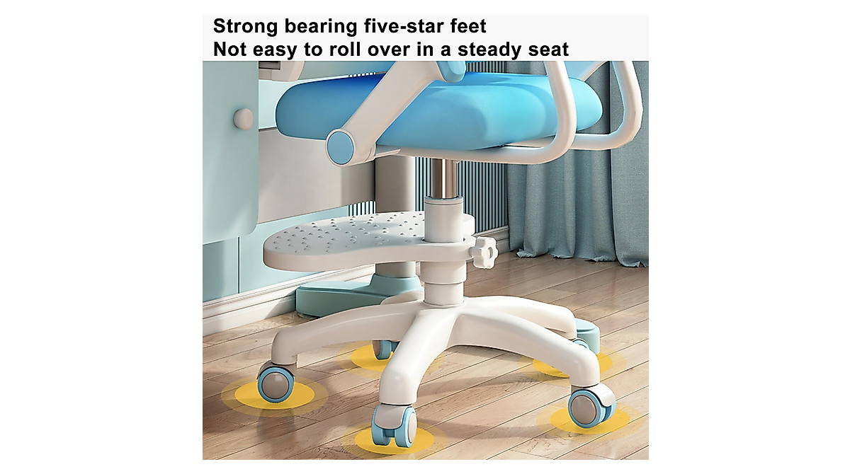 Ergonomic Kids Desk Chair - Adjustable & Comfortable