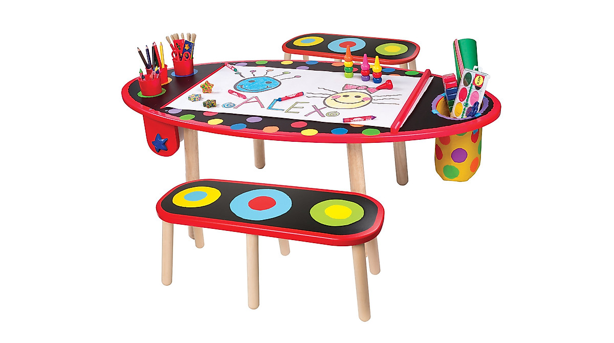 ALEX Toys Super Art Table - Creative Kids Art Supplies