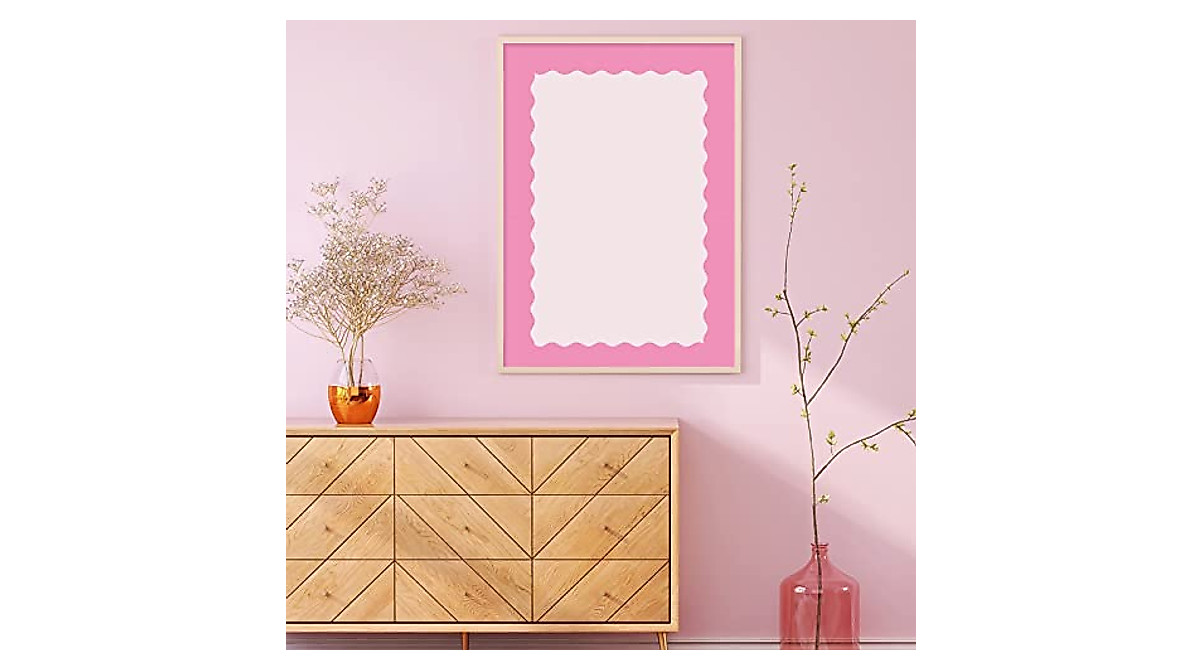 Valentine's Day Bulletin Board Borders - Pink 4 Rolls for Classroom Decor