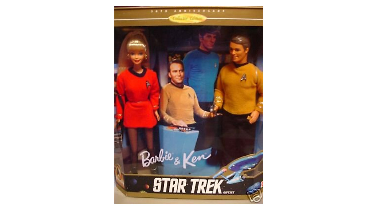 Star Trek 30th Anniversary Collector's Edition Barbie and Ken Set