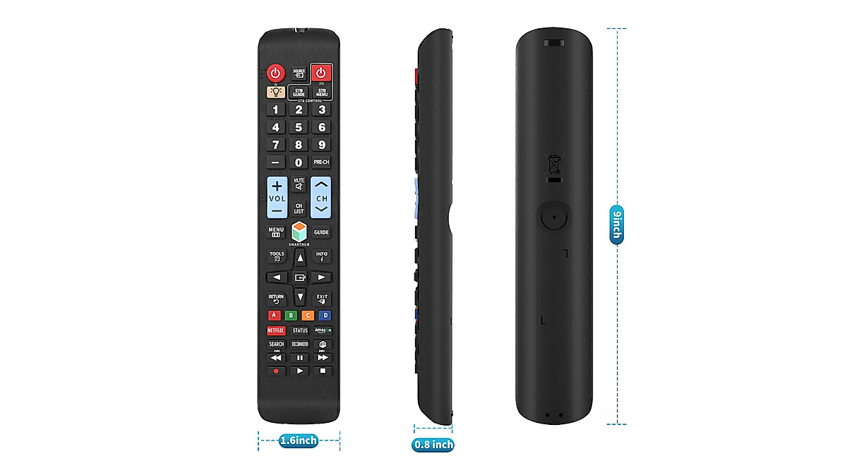 Universal Remote for Samsung TVs - Fast Response & Long Range