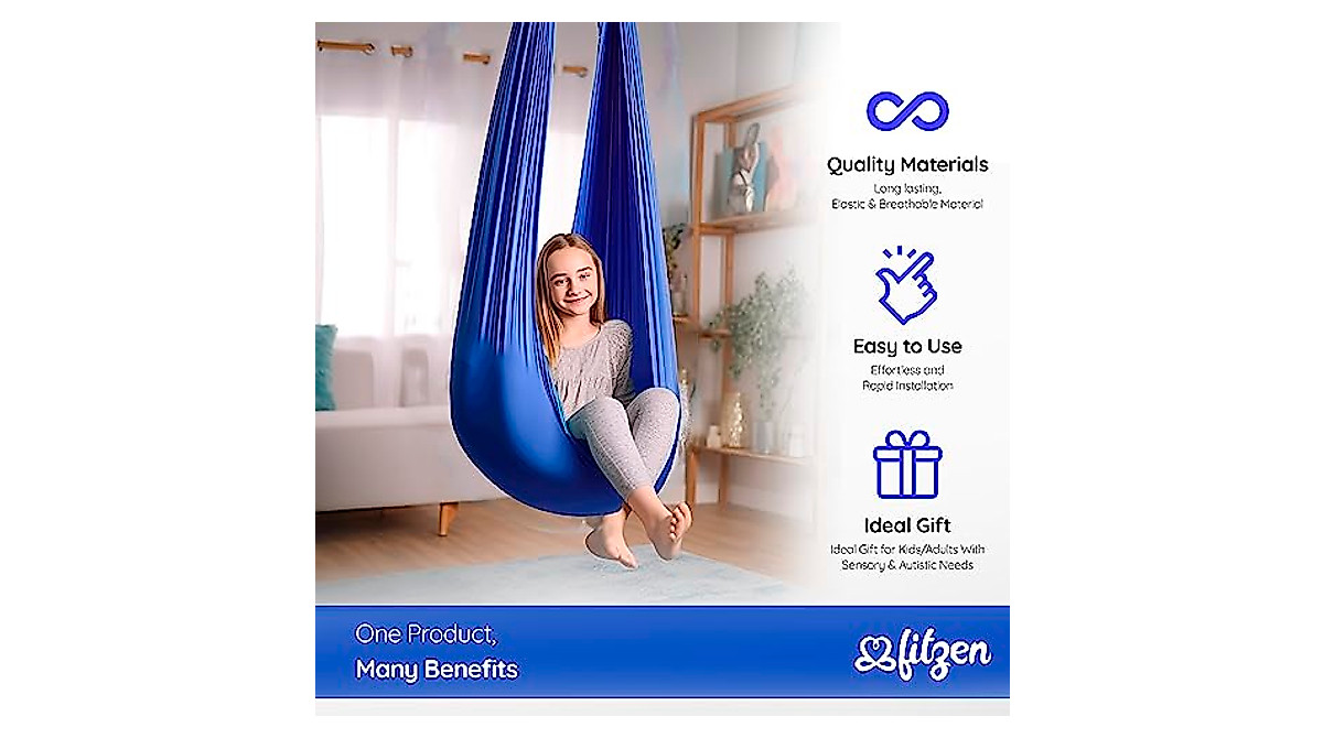FITZEN Sensory Swing: Indoor Therapy Swing for All Ages