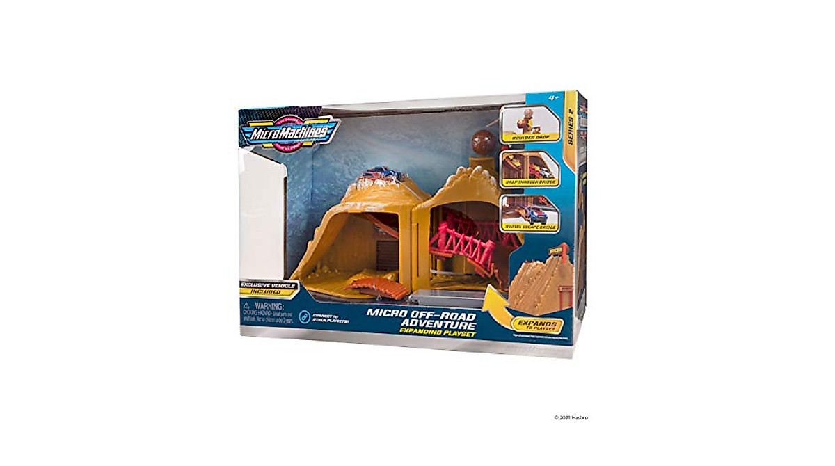Micro Machines Off-Road Adventure Playset - Collect Them All