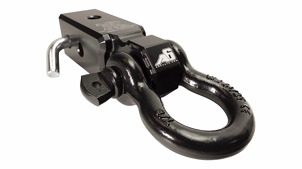 Agency 6 Recovery Shackle Block 2.5 Inch - Made in U.S.A