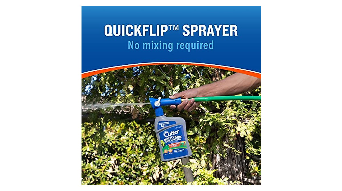 Cutter Backyard Bug Control Spray Concentrate | Mosquito & Pest Killer