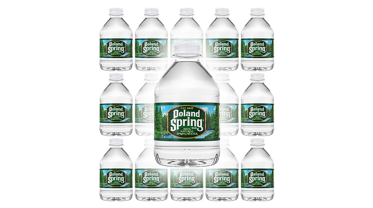Poland Springs Bottled Water - Pure Taste, Pack of 15