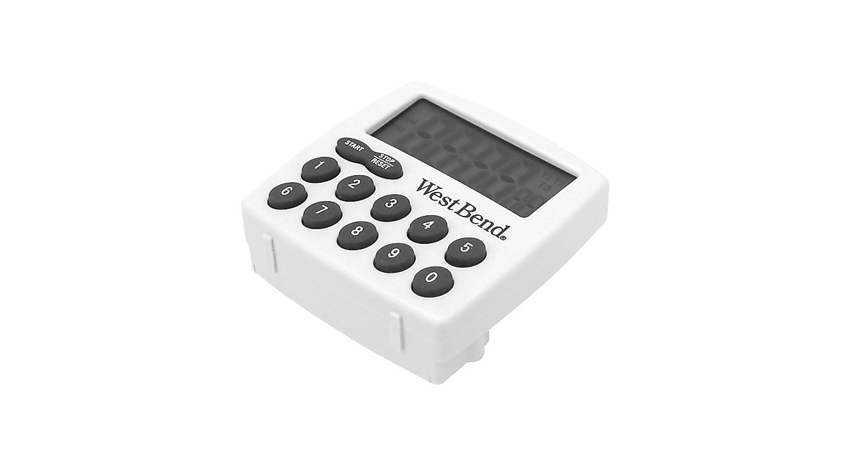 West Bend Digital Kitchen Timer - Easy to Read & Use