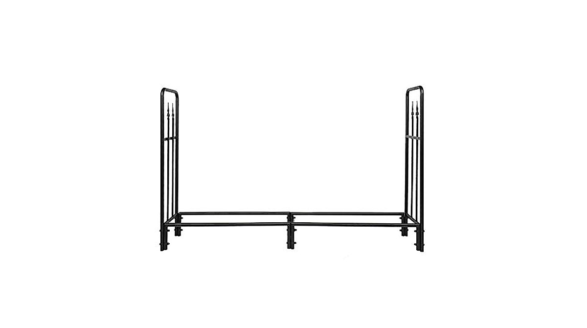 Knocbel 6ft Heavy Duty Firewood Rack for Outdoor Storage