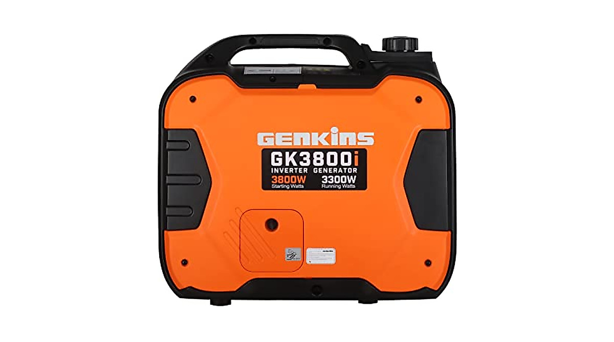 Genkins 3800W Portable Inverter Generator - Quiet RV & Emergency Power