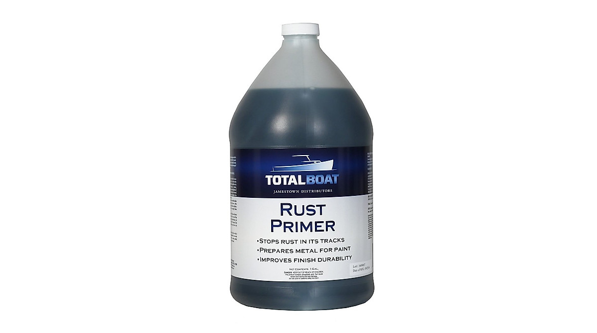 TotalBoat Rust Primer Converter (GALLON) | Metal Treatment Stops Rust ...