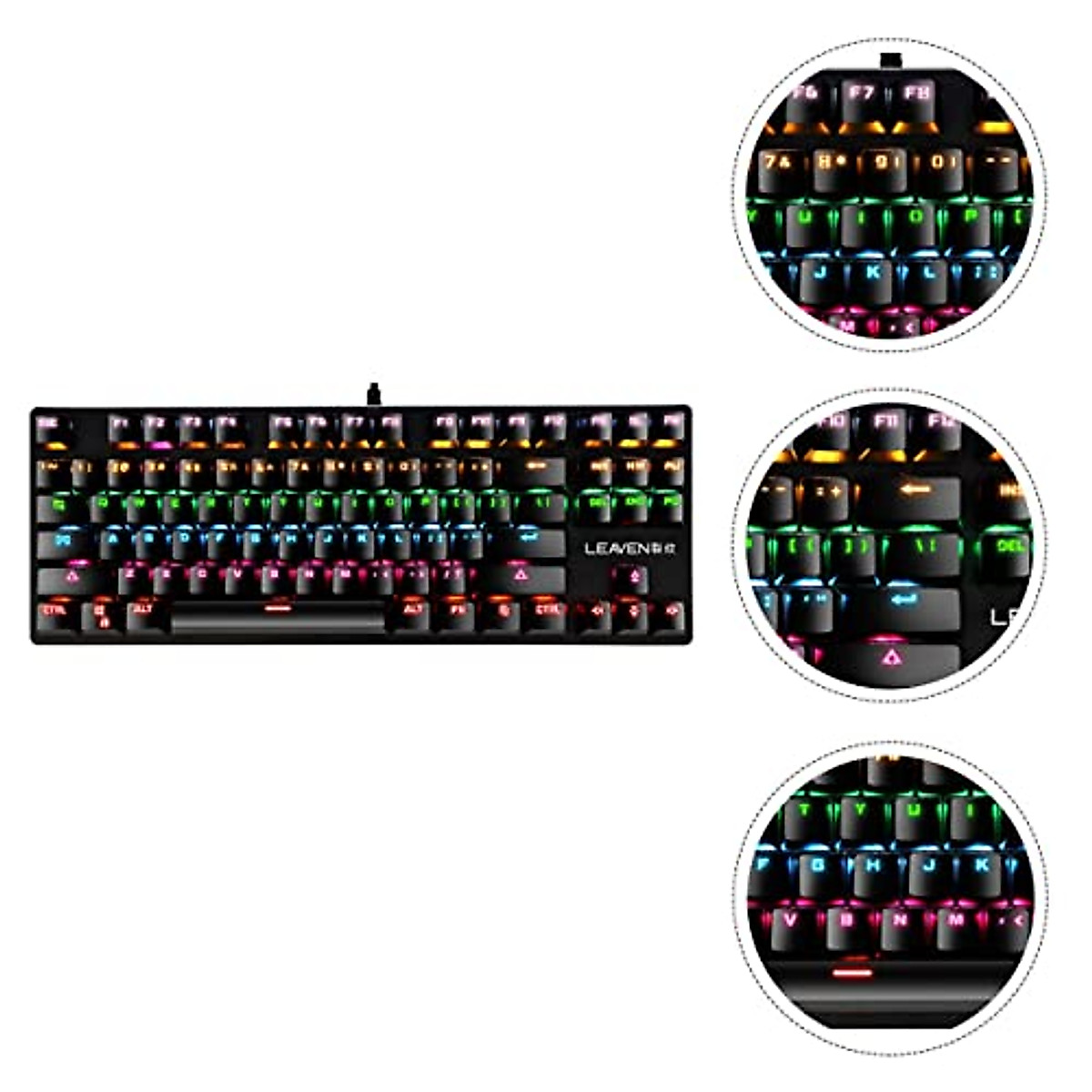 SOLUSTRE Gaming Mechanical Keyboard with RGB Backlight