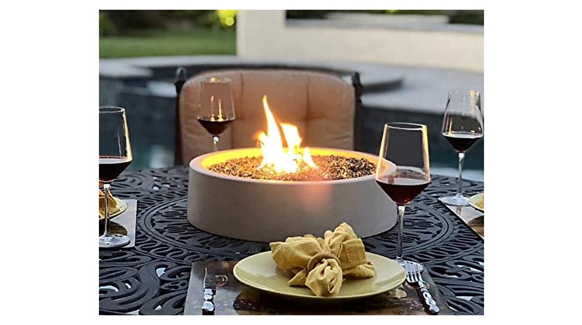 Fire Topper 17-Inch Tabletop Fire Pit for Your Patio