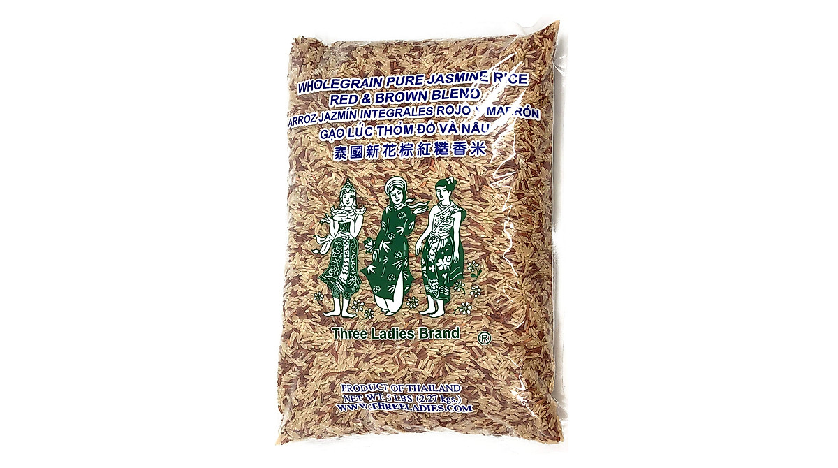 Whole Grain Jasmine Rice - Three Ladies Brand
