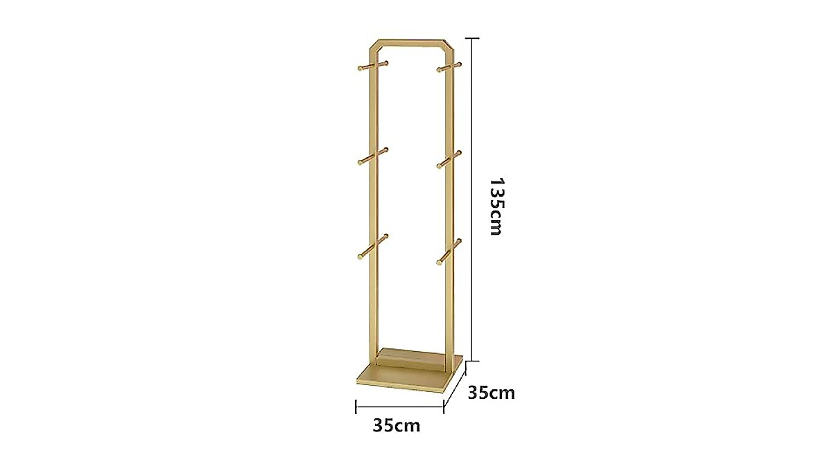 Stylish Floor-Standing Bra Rack for Retail Spaces