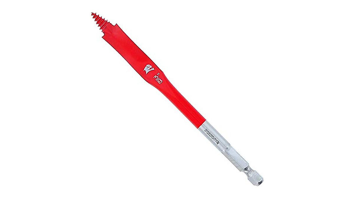 Diablo DSP1010 Spade Bit – 3/8" X 4" High-Speed Steel Wood Boring Drill Bit