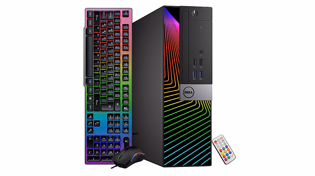 Dell RGB Gaming PC i7, GT 1030 + 27