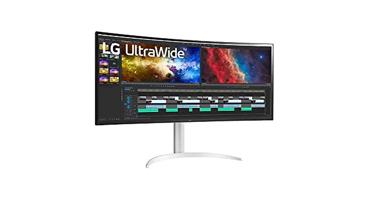 LG 37.5” UltraWide QHD+ Curved Monitor with HDR10 & USB-C