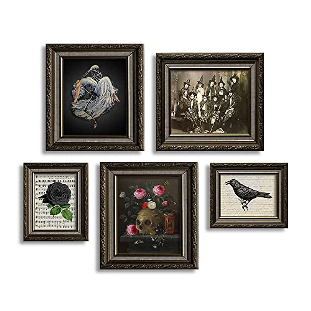 Vintage Haunted House Wall Art | Spooky Halloween Decor