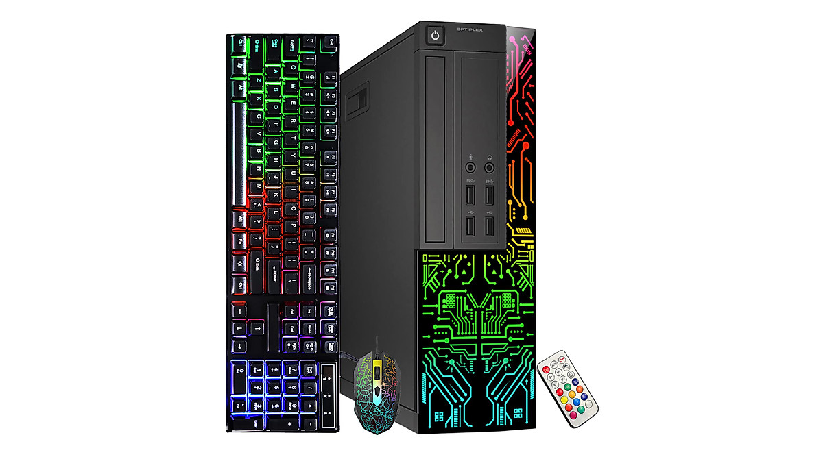 Dell OptiPlex RGB Desktop PC | Intel i7, 16GB RAM