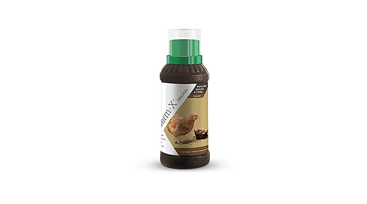 Verm-x Liquid for Poultry Care - Natural Parasite Control