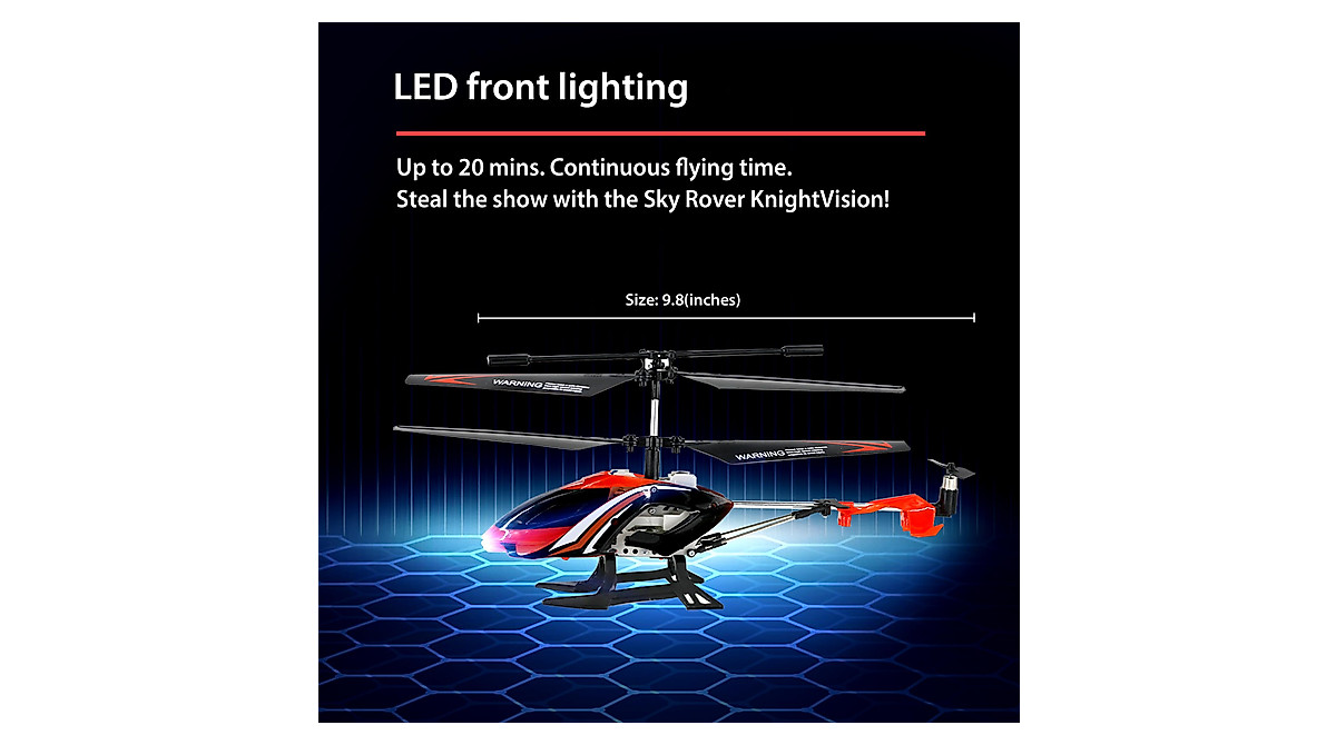 Alpha Group Sky Rover Knight Vision - Ultimate RC Helicopter